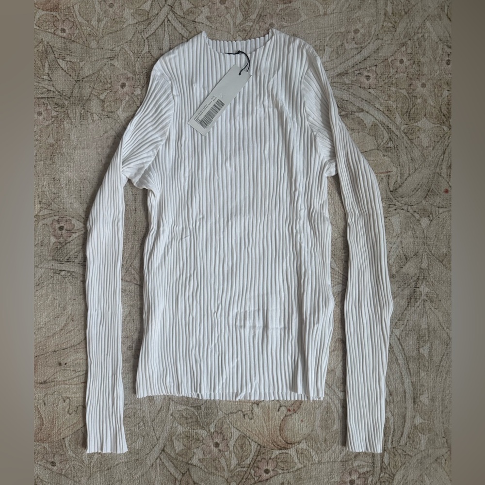 NWT Kotn Nile Rib Long Sleeve Tee